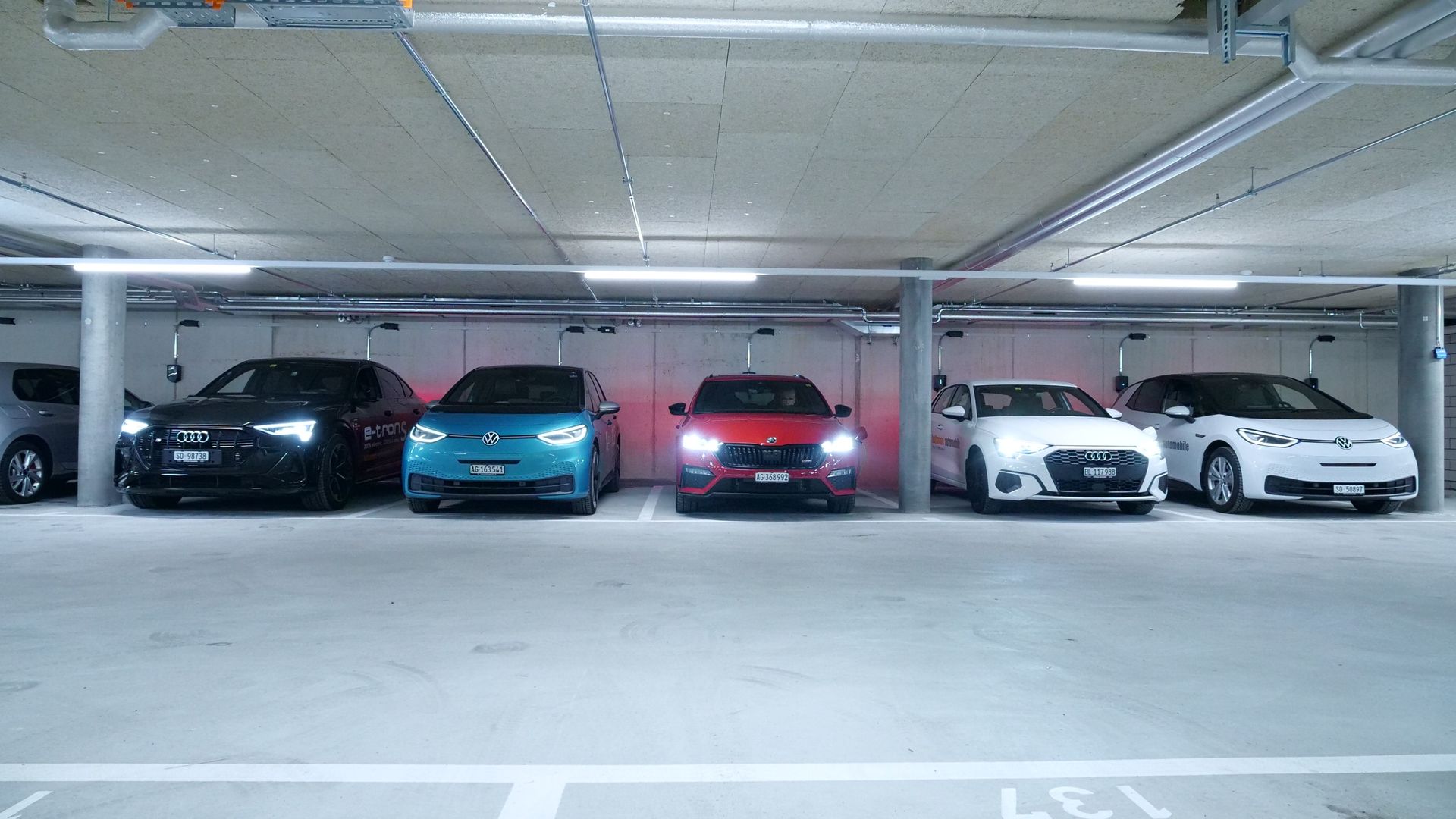 Beispiel modulare Ladeinfrastruktur der Selmoni Gruppe.