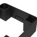 ONEPOLE LITE Ceiling/floor adapter (CC140) Side